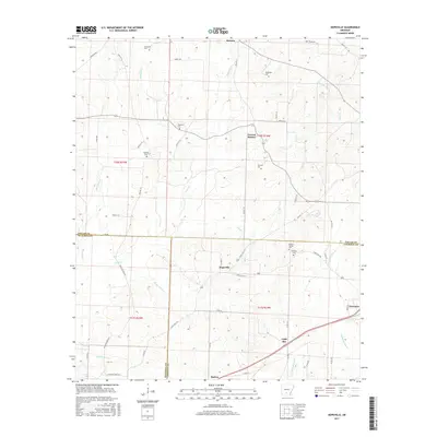 2017 Map of Hopeville, 2017 Print