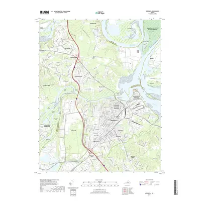 2019 Map of Hopewell, 2019 Print