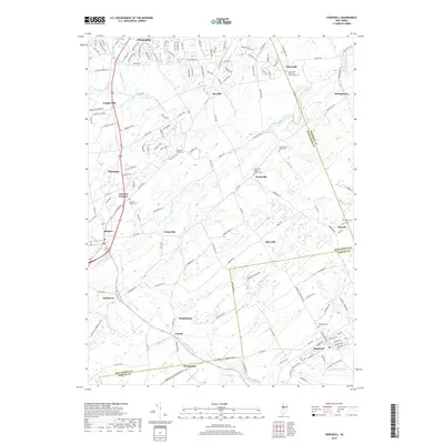 2019 Map of Hopewell, 2019 Print