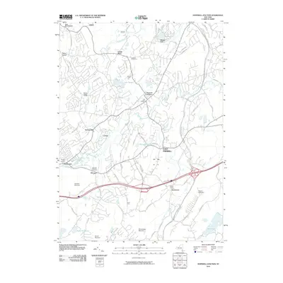 2010 Map of Hopewell Junction, 2010 Print