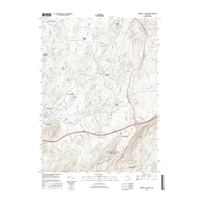 2016 Map of Hopewell Junction, 2016 Print