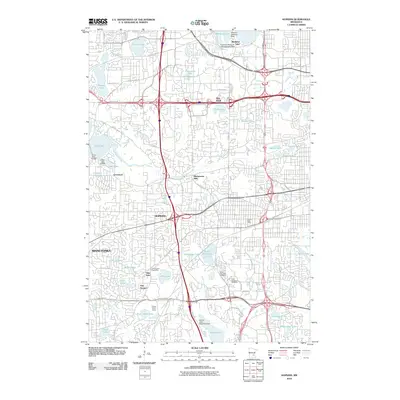 2010 Map of Hopkins, 2010 Print