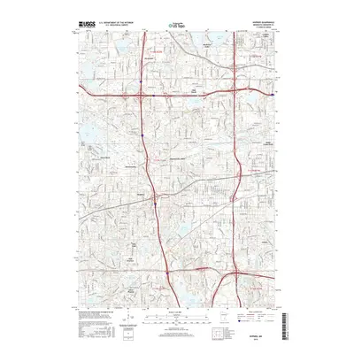 2016 Map of Hopkins, 2016 Print