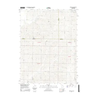 2014 Map of Hopkins SW, 2014 Print