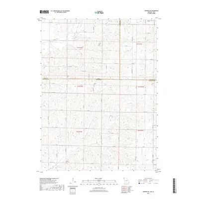 2017 Map of Hopkins SW, 2017 Print