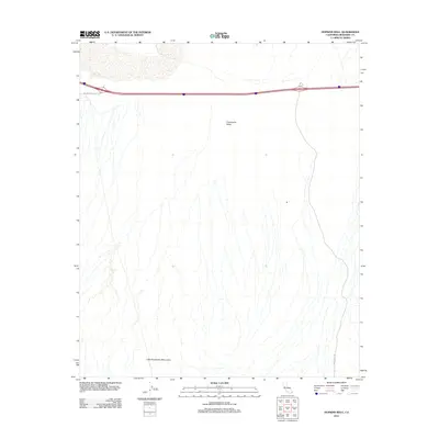 2012 Map of Hopkins Well, 2012 Print