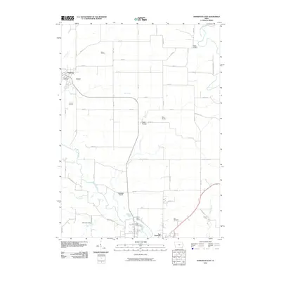 2010 Map of Hopkinton East, 2010 Print