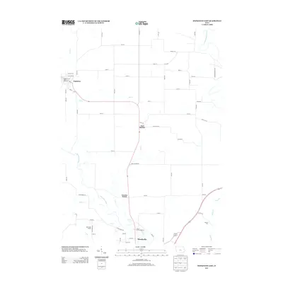 2013 Map of Hopkinton East, 2013 Print