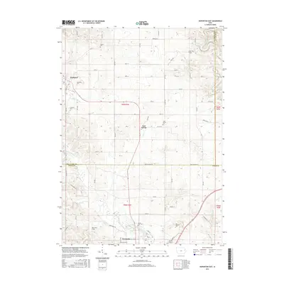 2015 Map of Hopkinton East, 2015 Print