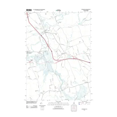 2012 Map of Hopkinton, 2012 Print