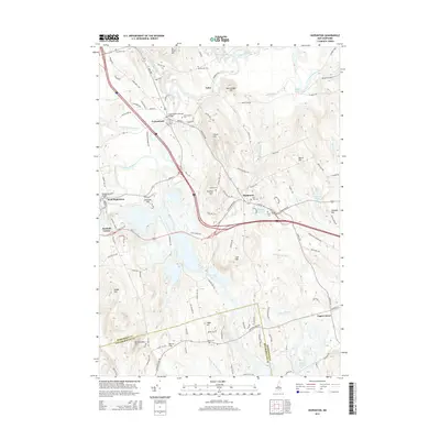 2015 Map of Hopkinton, 2015 Print