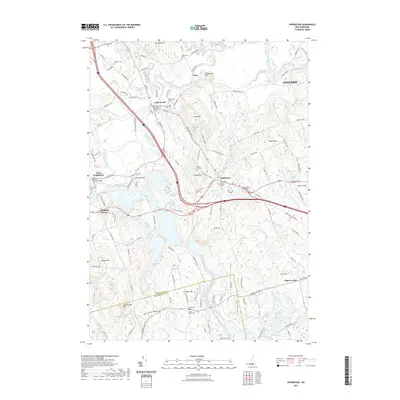 2021 Map of Hopkinton, 2021 Print