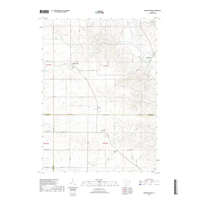 2018 Map of Hopkinton West, 2018 Print