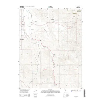 2015 Map of Hopland, 2015 Print