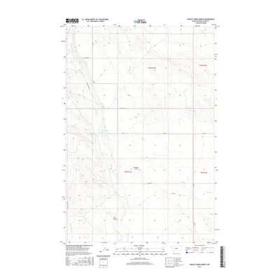 2017 Map of Hopley Creek North, 2017 Print