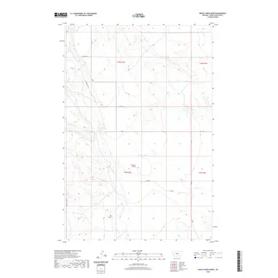 2020 Map of Hopley Creek North, 2020 Print
