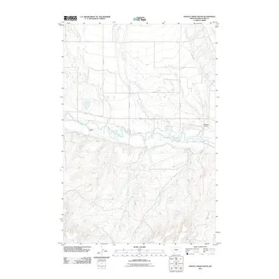 2011 Map of Hopley Creek South, 2011 Print