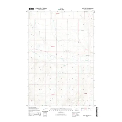 2014 Map of Hopley Creek South, 2014 Print