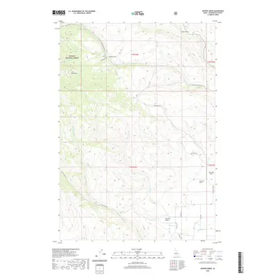 2020 Map of Hopper Creek, 2020 Print