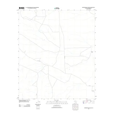2012 Map of Hopper Draw East, 2012 Print