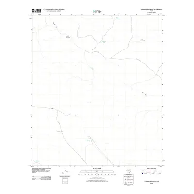 2010 Map of Hopper Draw West, 2010 Print