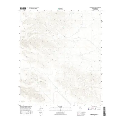 2016 Map of Hopper Draw West, 2016 Print