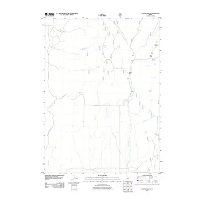 2011 Map of Hopper Gulch, 2011 Print