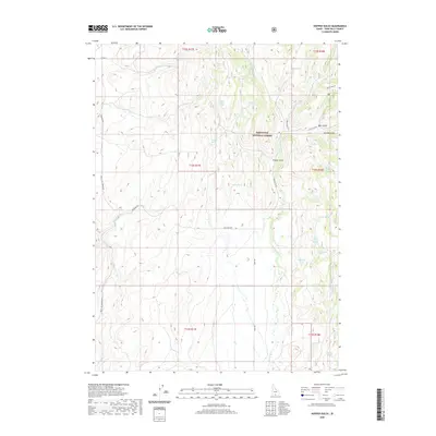 2020 Map of Hopper Gulch, 2020 Print