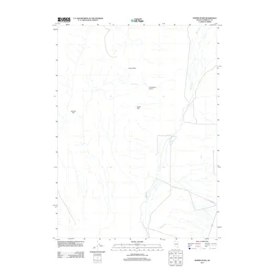 2011 Map of Hoppin Peaks, 2011 Print