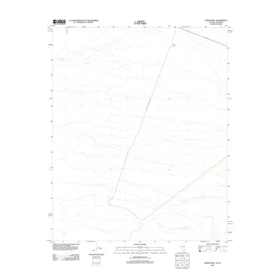 2012 Map of Hopps Well, 2012 Print