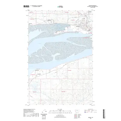 2020 Map of Hoquiam, 2020 Print