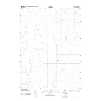 2011 Map of Horace, 2011 Print