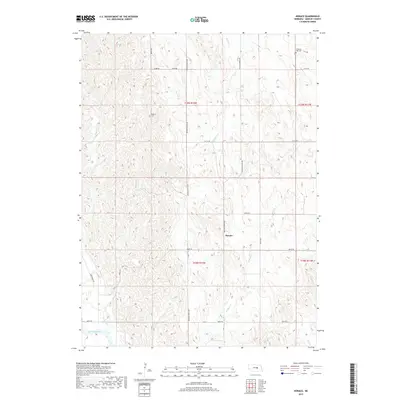 2017 Map of Horace, 2017 Print