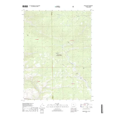 2017 Map of Horatio Rock, 2017 Print