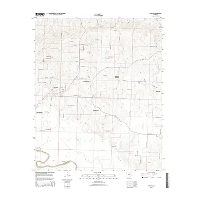 2014 Map of Horatio, 2014 Print