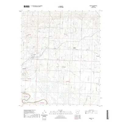 2020 Map of Horatio, 2020 Print