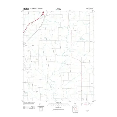 2012 Map of Hord, 2012 Print