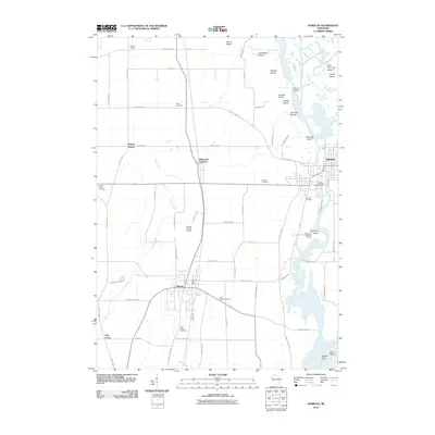 2010 Map of Horicon, 2010 Print