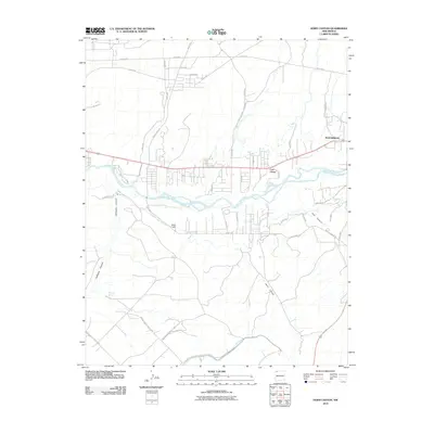 2010 Map of Horn Canyon, 2010 Print