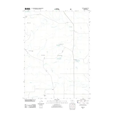 2011 Map of Horn, 2011 Print
