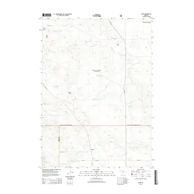 2014 Map of Horn, 2014 Print