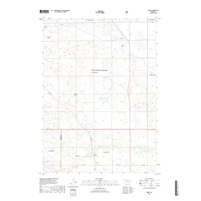 2017 Map of Horn, 2017 Print