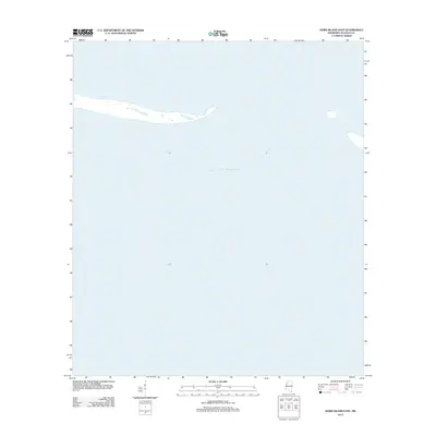 2012 Map of Horn Island East, 2012 Print