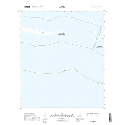 2018 Map of Horn Island East, 2018 Print