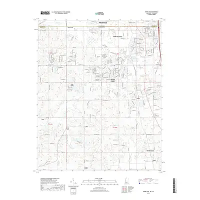 2018 Map of Horn Lake, 2018 Print