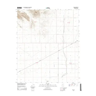 2014 Map of Horn, 2014 Print