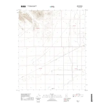 2018 Map of Horn, 2018 Print