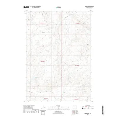 2017 Map of Horner Creek, 2017 Print