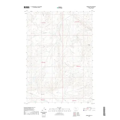 2021 Map of Horner Creek, 2021 Print