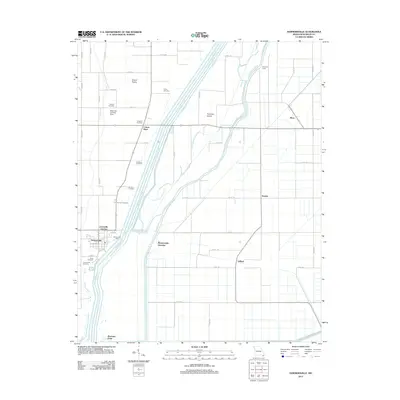 2012 Map of Hornersville, 2012 Print